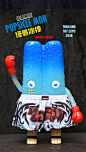 Thai Boxing PoPsicle Mon TTE Edition By 16M Design : Thailand you are in for a sweet treat! The guys at 16M have returned to Thailand Toy Expo! Last year is where we first saw PoPsicle Mon in person and this year after a great first year they are back wit