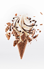 McDonalds : We worked with an awesome team on this job which made this complicated brief a whole lot easier. The agency commissioned Stephen Stewart to shoot the ice cream, waffle cone, syrup & frozen coke. The hero ingredients were flung around on se