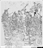 吴道子《八十七神仙卷》VS北宋武宗元《朝元仙杖图》 - 艺术中国(ARTX.cn)