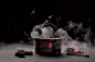 N2 Lab Liquid Nitrogen Ice Cream : The concept for this kind of icecream is the rapid freezing of the fat and water particles. The faster the ice cream can be frozen, the fewer ice crystals that can form, the creamier the concoction. So we decided to make