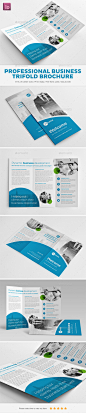 Professional Business Trifold Brochure - Corporate Brochures