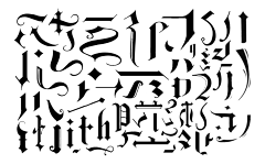 子歌采集到字体变形