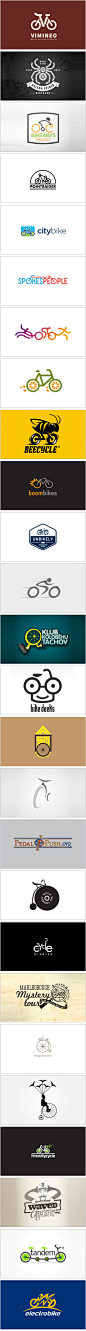 一组自行车元素的Logo设计.jpg
