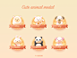 Cute animal Medals icon medal