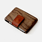 Wood wallet.良仓－iliangcang.com#女人##钱包##手工##木#