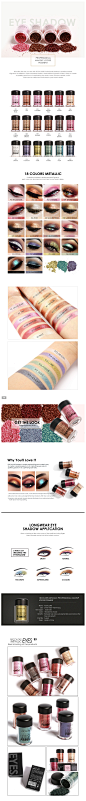 Aliexpress.com : Buy FOCALLURE 18 Colors Glitter Eye Shadow Diamond Lips Loose Makeup Pigment Powder Woman Chameleon Colors from Reliable eye glitter suppliers on Focallure Official Store