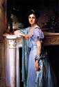 John Singer Sargent (1856-1925) - Mrs. Louis E. Raphael