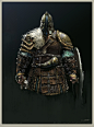 For Honor Viking Warlord, Remko Troost : Here is conceptart for the Viking Warlord in "For Honor" from Ubisoft.