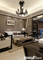 2013新中式小客厅室内设计图—土拨鼠装饰设计门户