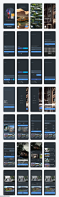 Nors Dark 租房售房app ui .xd .fig .sketch素材下载