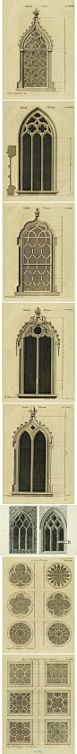 哥特建筑节点图