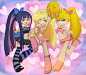 Barby with Panty and Stocking by *xiaoxinge on deviantART