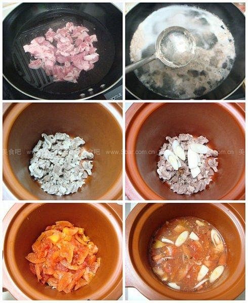 如何做西红柿牛肉汤的做法（荤菜菜谱）