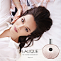 SATINE Crystal Flacon | Extrait de parfum, 1.3 Fl. Oz. (40 ml) | Lalique Parfums