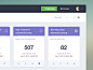 Dribbble - Survey dashboard [wip] by Frantisek Kusovsky