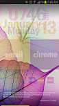 紫叶Android的主屏幕akate - MyColorscreen