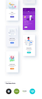 Illustrations : Beautiful, modern & detailed-illustrations created using Sketch app and Adobe Photoshop for Mobile app and Website designs. You could use this illustration kit to make your app even more interesting and add a bit of fun to the UI inter