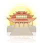 中国风氛围元素主题素材-宫殿