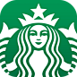 星巴克 Starbucks #App# #icon# #图标# #Logo# #扁平# 采集@GrayKam