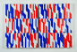 'Untitled (Safety Tape Diptych: Red/White/Blue' | SCAD Art Sales
