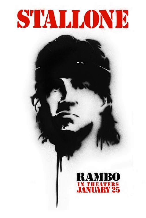 Rambo 海报设计欣赏 #采集大赛#