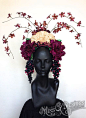 Blossom with pride with a custom made headdress by Miss G Designs.