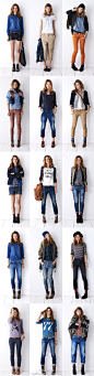 #lookbook# Maison Scotch 2012秋冬丹宁系列搭配目录