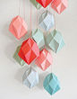 Cute geometric decorations