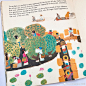 分享一本朱成梁老师绘制的绘本《五色石》，这本英文版是86年出版的，距离现在已经有33年啦。除了书本身颜色稍微变得有些发白，画面上现在看来也还是非常美啊！
#绘本##插画# ​​​​
