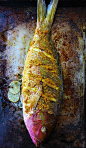 Turmeric-roasted red snapper