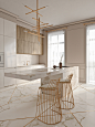 ELEGANT KITCHEN : Interior Design, Kyiv, Ukraine