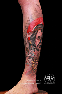 515TATTOO采集到北京纹身店515刺青作品