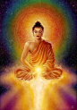 Buddha aglow