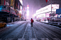 Stunning Pictures of Snowstorm in New York