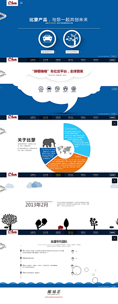 酷站志（COOLWEB）采集到视觉差响应式酷站