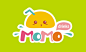 MOMO饮品logo设计