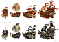 Pirates ships by Sidxartxa on deviantART