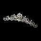 Cinderella Silver Heart Petite Tiara Comb - pretty headpiece for your quinceanera!