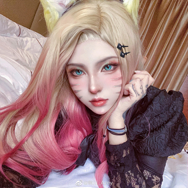 游戏：《英雄联盟》，阿狸--coser：...