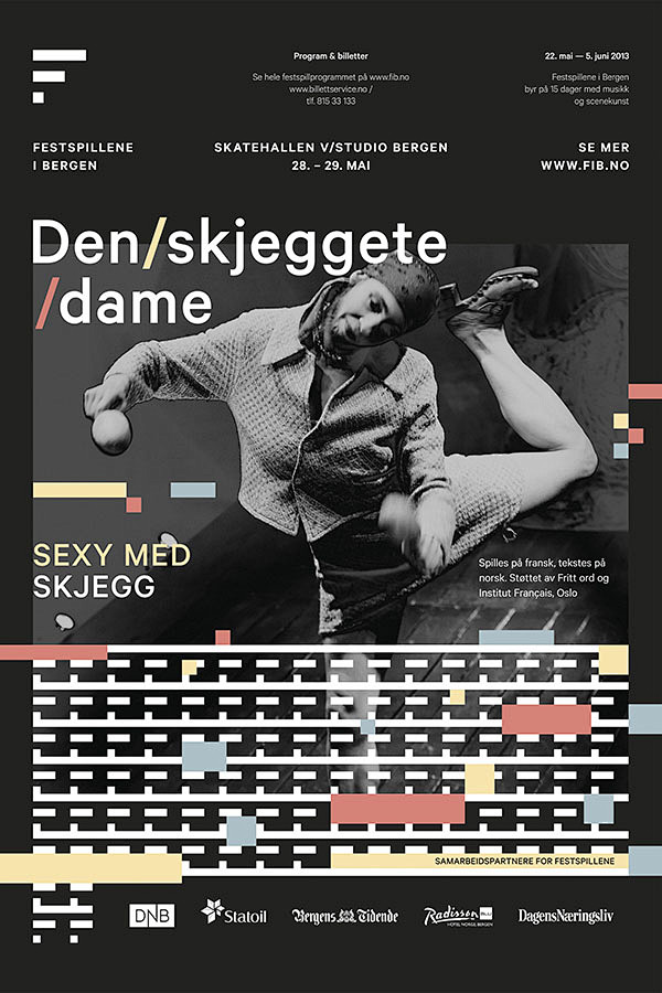 2013北欧卑尔根国际音乐节视觉形象设计