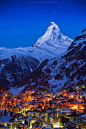 Buenas noches Matterhorn, Zermatt , Suiza