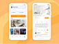 Hotel booking apps ui design mobile
