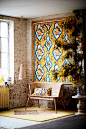 Bring some French vintage cool into your home with these decorating ideas : A taste of the warm south...