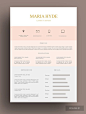 ZIMAPHOLD RESUME  This pink beige resume template oozes elegance, simplicity and sophistication. Stunning design that will help you in presenting yourself to your employer. You can and you will!