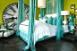 OH EM GEEEE O_O <3 turquoise room