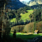 瑞士：路上的风景，匆匆而过，为之着迷。 #美景# #风景#