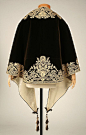 Mantle, 1857-1860. American. Silk. Length: 97 inches. Metropolitan Museum of Art.: 