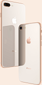 iPhone 8 : The all-new design of iPhone 8 features durable glass, front and back. More advanced cameras. The powerful new A11 Bionic chip. And wireless charging.