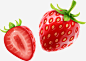 草莓水果装饰图案 平面电商 创意素材 png素材