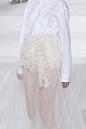 oncethingslookup：的Giambattista Valli的2014年秋季时装
 材质堆积  对比